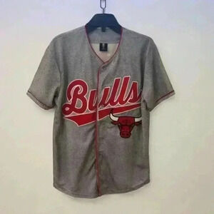 Chicago Bulls NBA Button Front Jersey Number 66 Size Medium